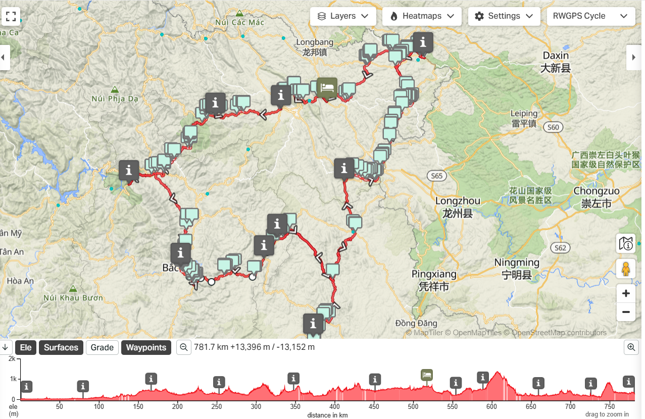 11-Day Northeast Vietnam Loop Cycling Tour