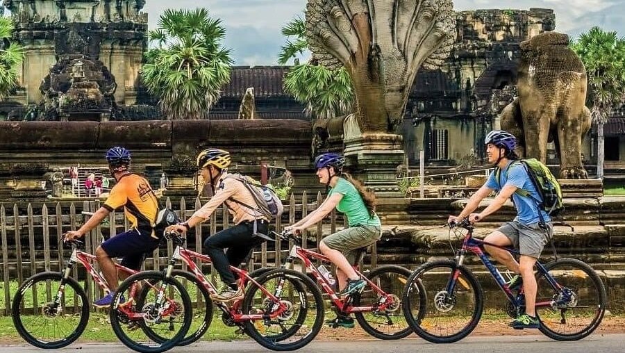 An Giang Borderlands Bike Tour: Explore Flooded Forests & Sacred Hills