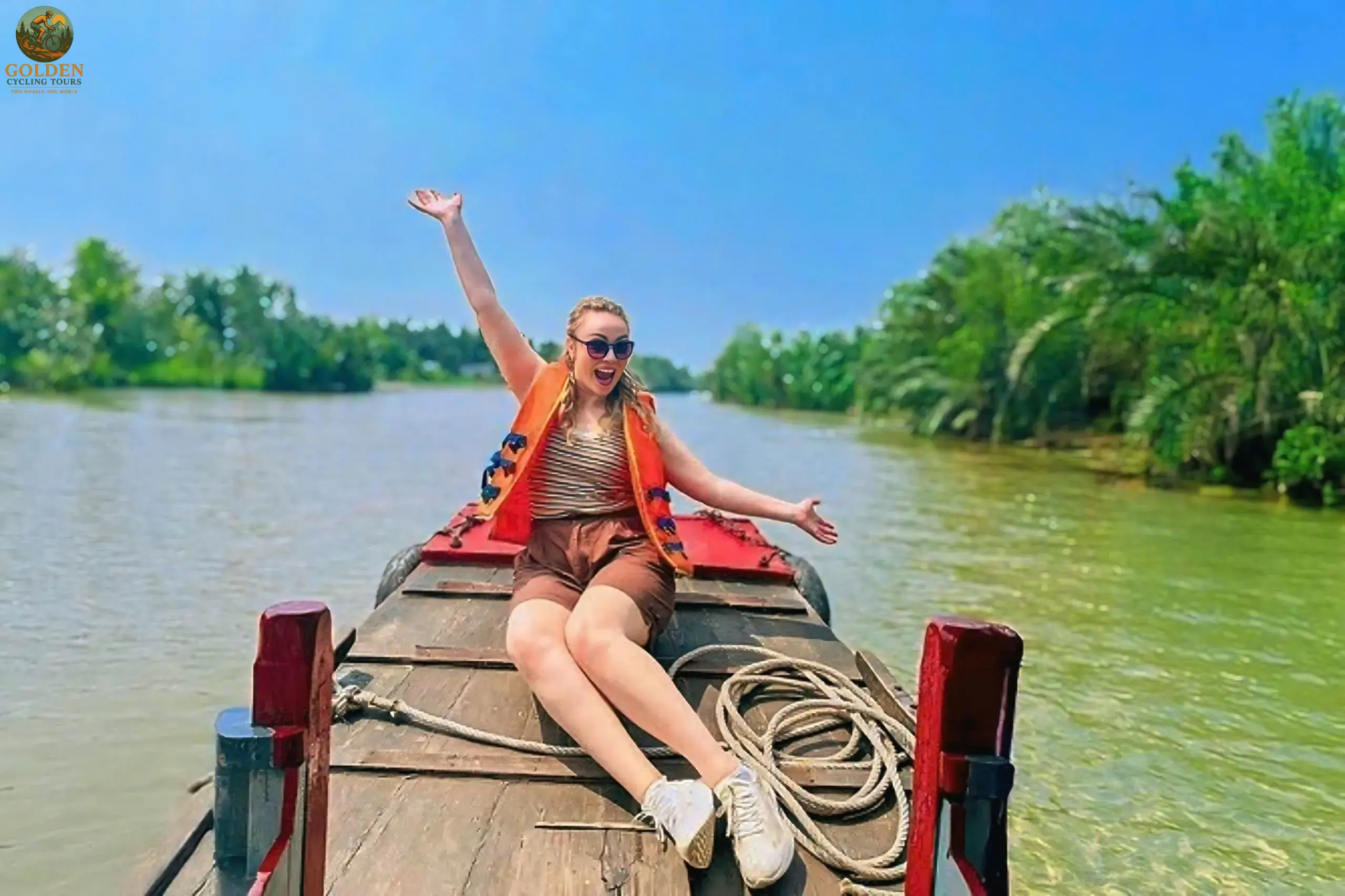 Explore Riverside Fruit Farms: Historic Mekong Delta E-Bike Cycling Tours
