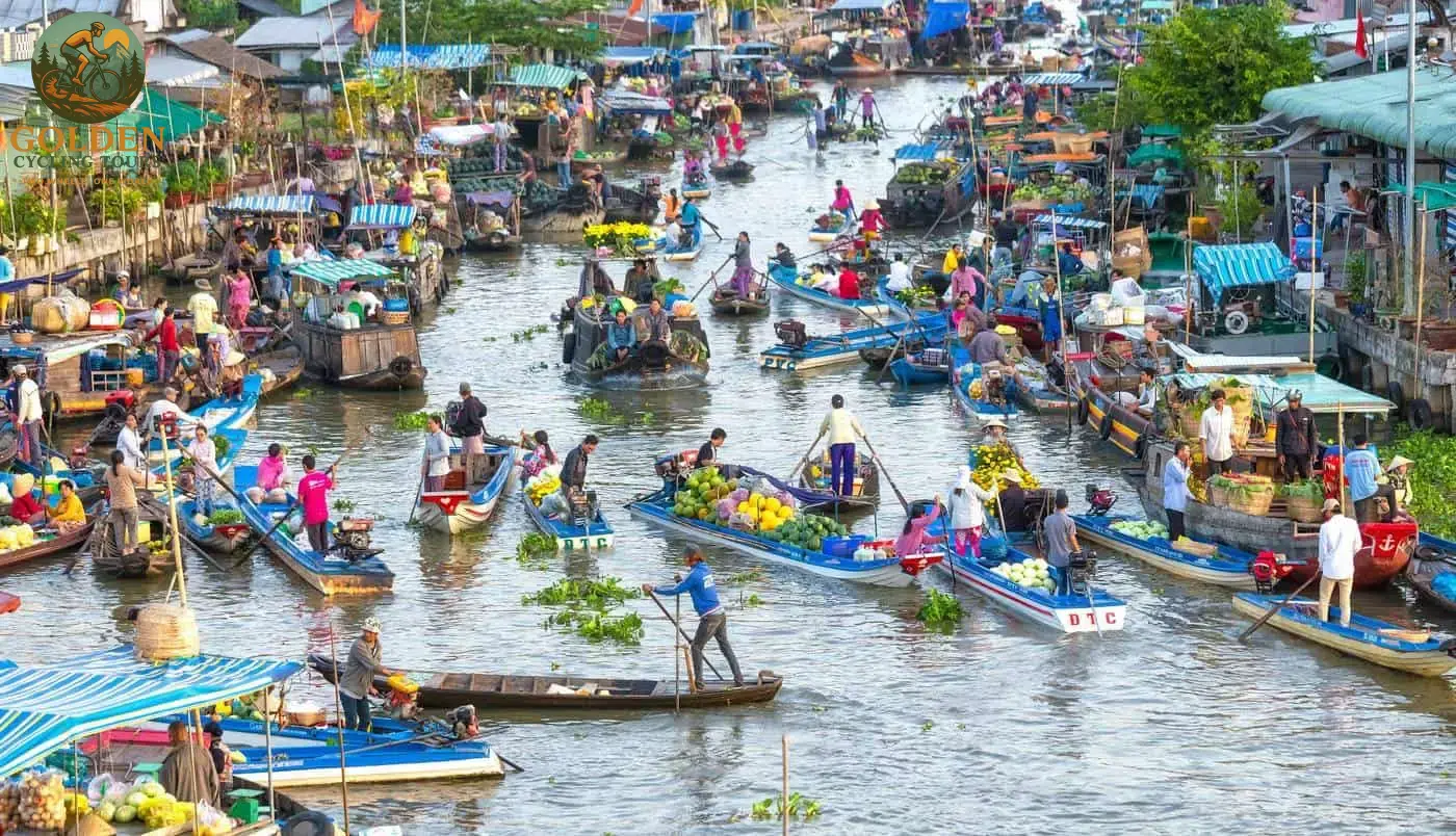 Explore Floating Markets with Elite Mekong Delta Cycling Luxury Tours