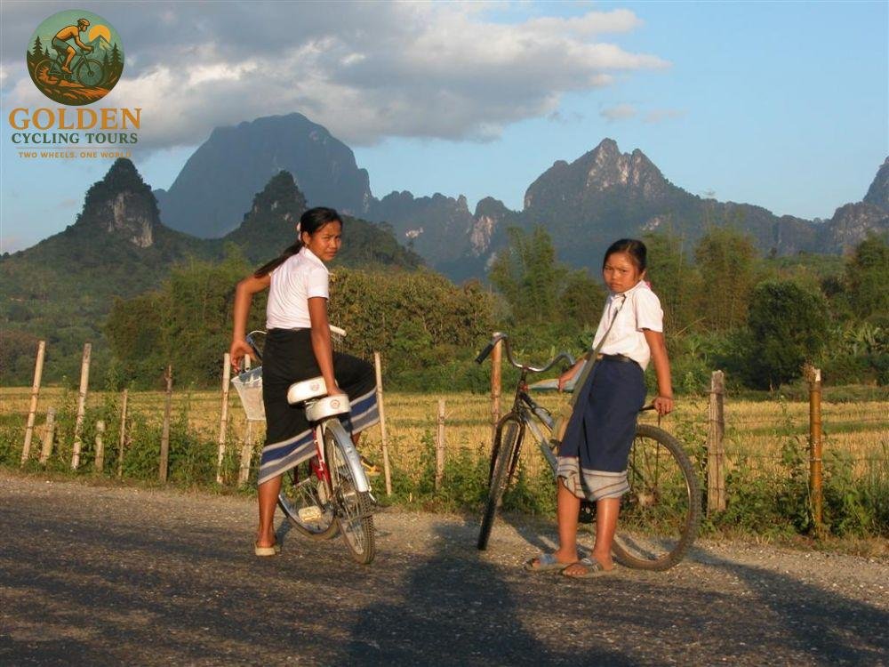 Vang Vieng to Luang Prabang: Breathtaking Karst Mountain Laos Bike Tours