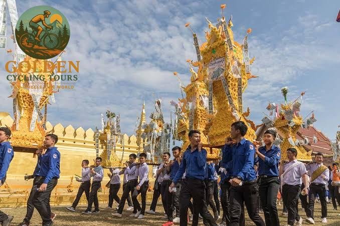 Multi-Activity Adventures: Combined River Boat & Laos E-Bike Cycling Tours