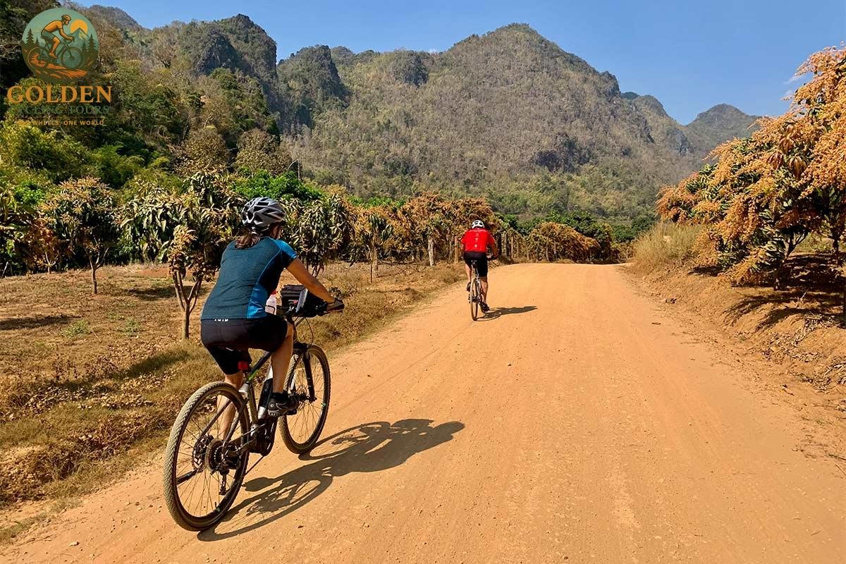 Safe & Insured: Fully Supported Laos E-Bike Cycling Tours