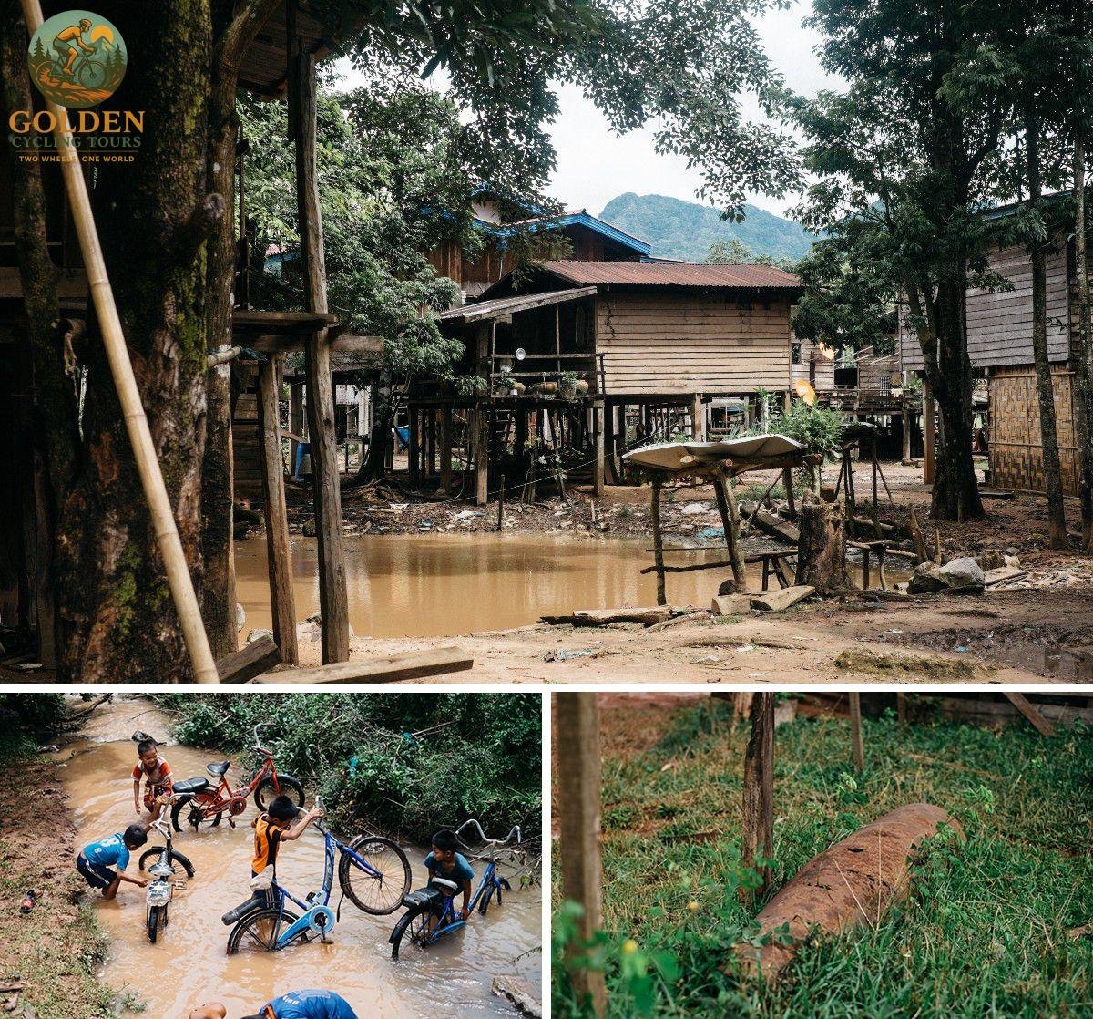 Explore Riverside Organic Farms: Historic Laos E-Bike Cycling Tours