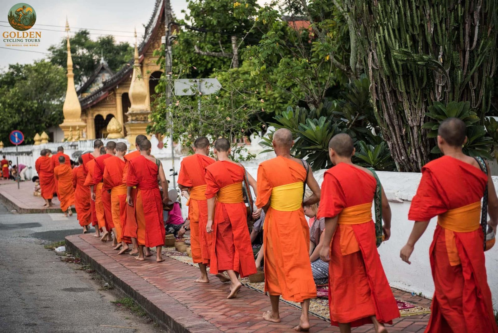 Explore Luang Prabang Temples with Elite Laos Cycling Luxury Tours