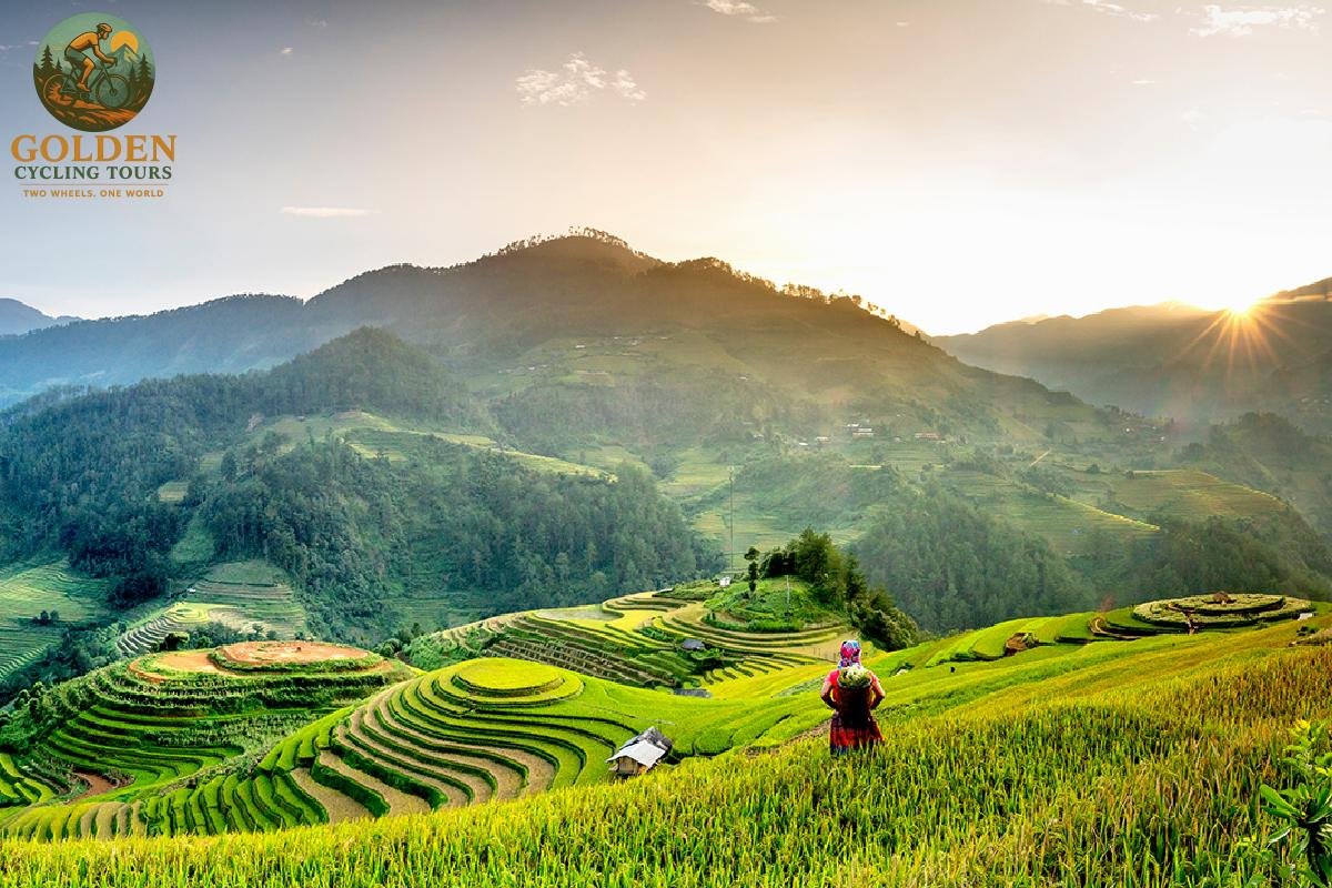 Self-Guided Biking in Mu Cang Chai: Self-Paced Terrace Cycling