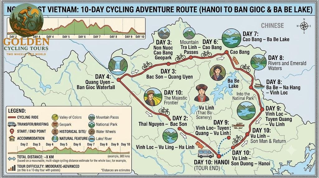 Best Cycling Tour in Far North East Vietnam 10 Days