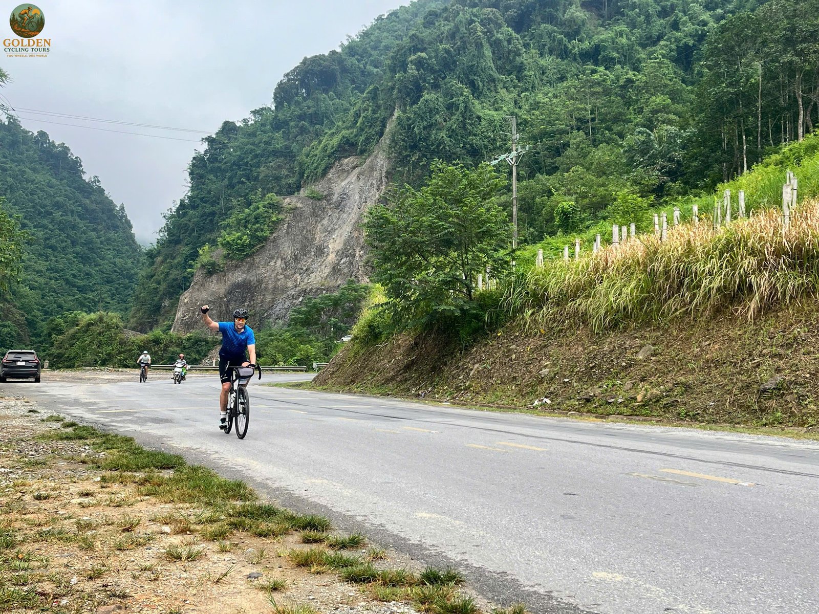 Top-Rated Ha Giang Cycling Tours with Van & Mechanic Support